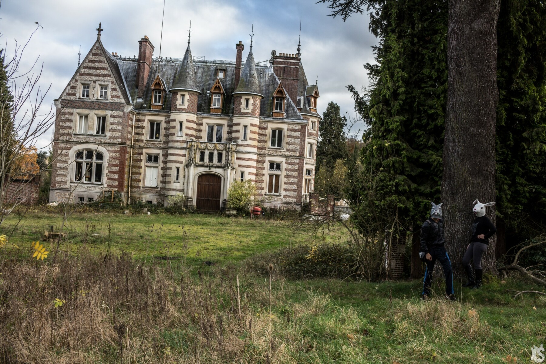 Château abandonné en Normandie