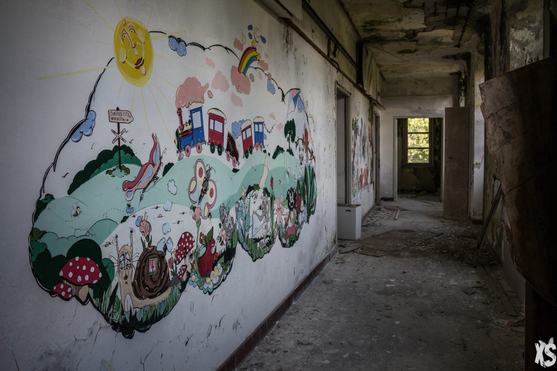 Sanatorium abandonné en Italie
