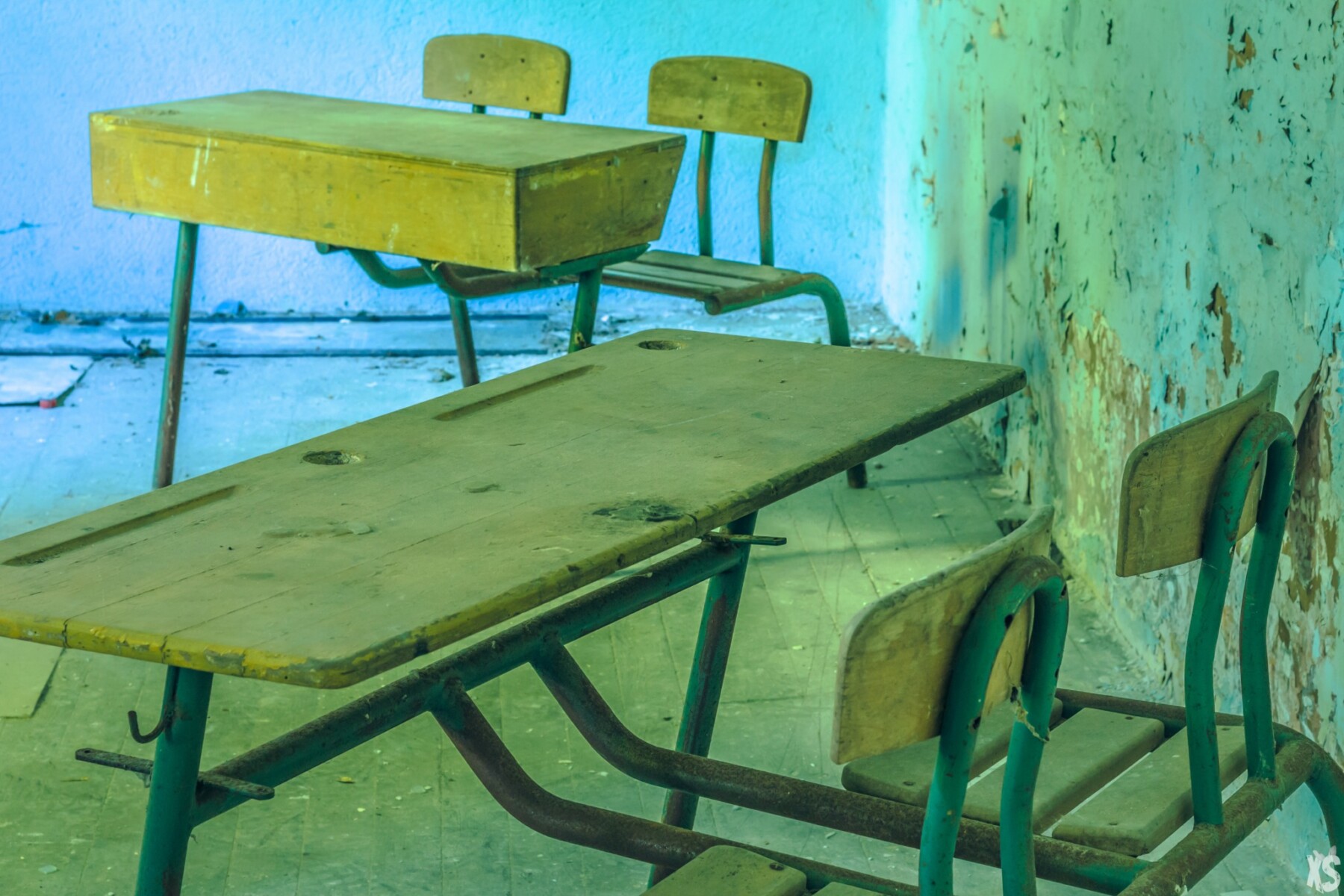 Abandoned school in France | urbexsession.com/en/joseph-vacher-school | Urbex France