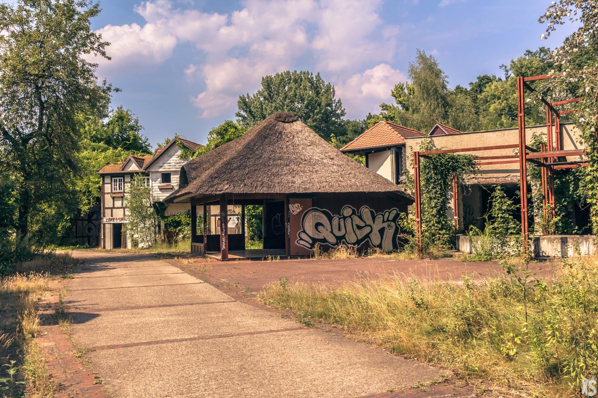 Spreepark, parc d'attraction abandonné en Allemagne