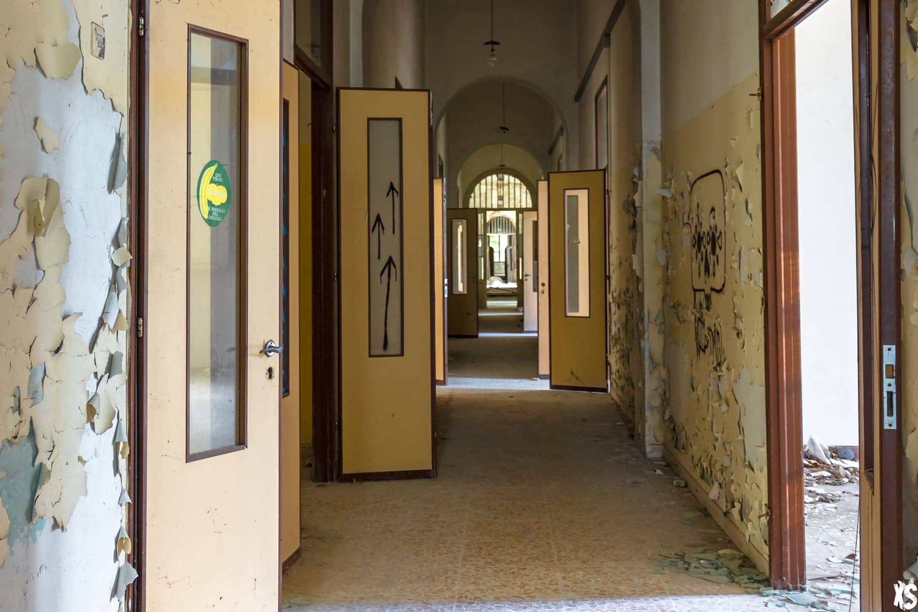 Asile glauque abandonné en Italie