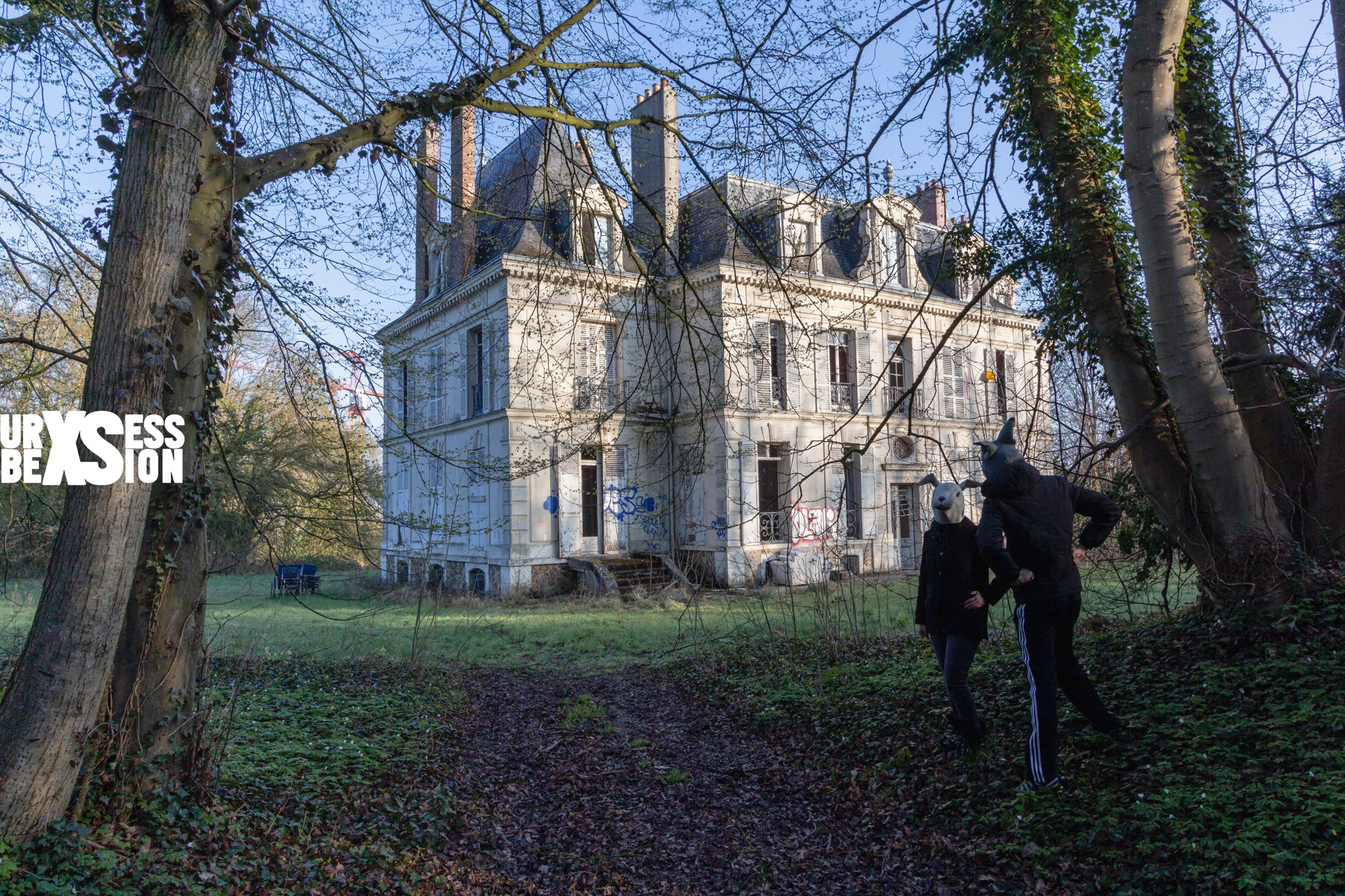 Château abandonné en Île-de-France