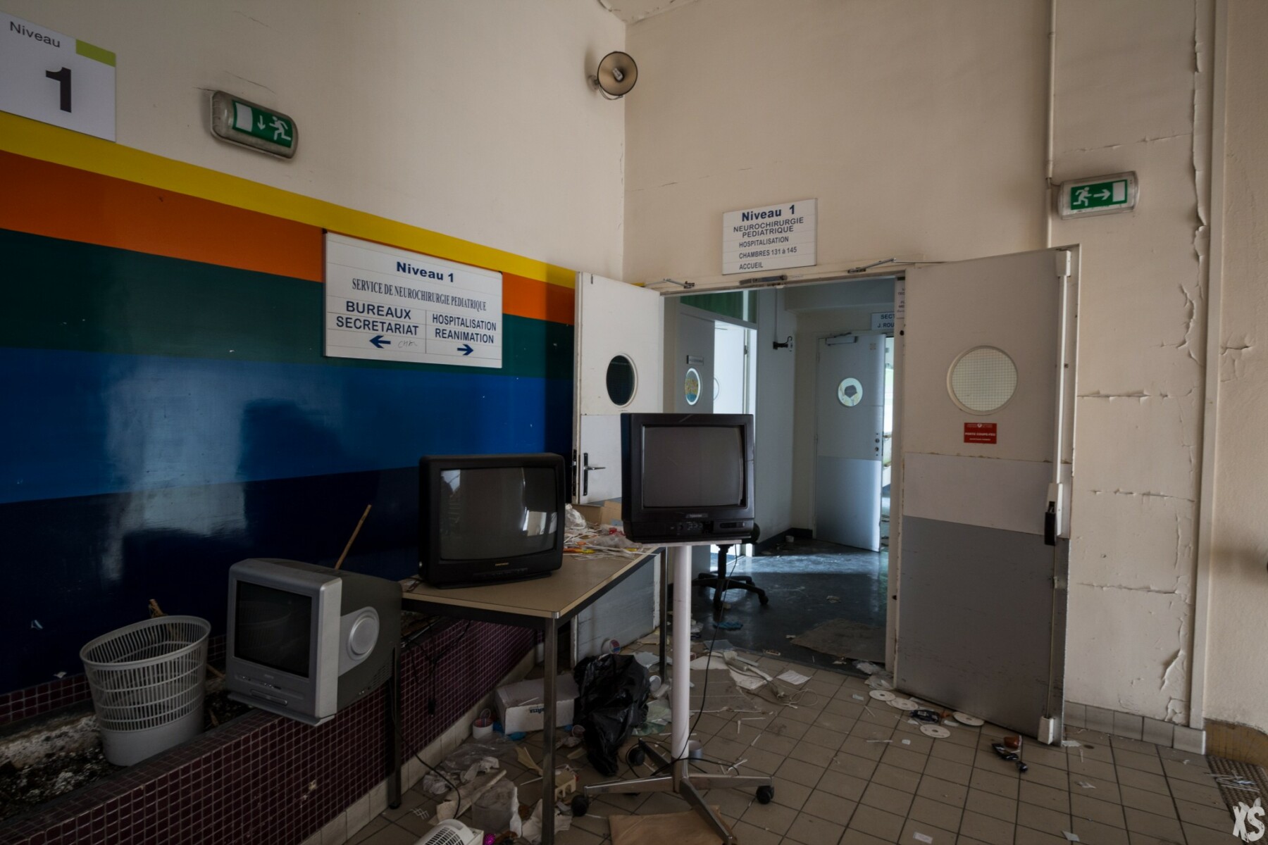 Hôpital abandonné à Paris