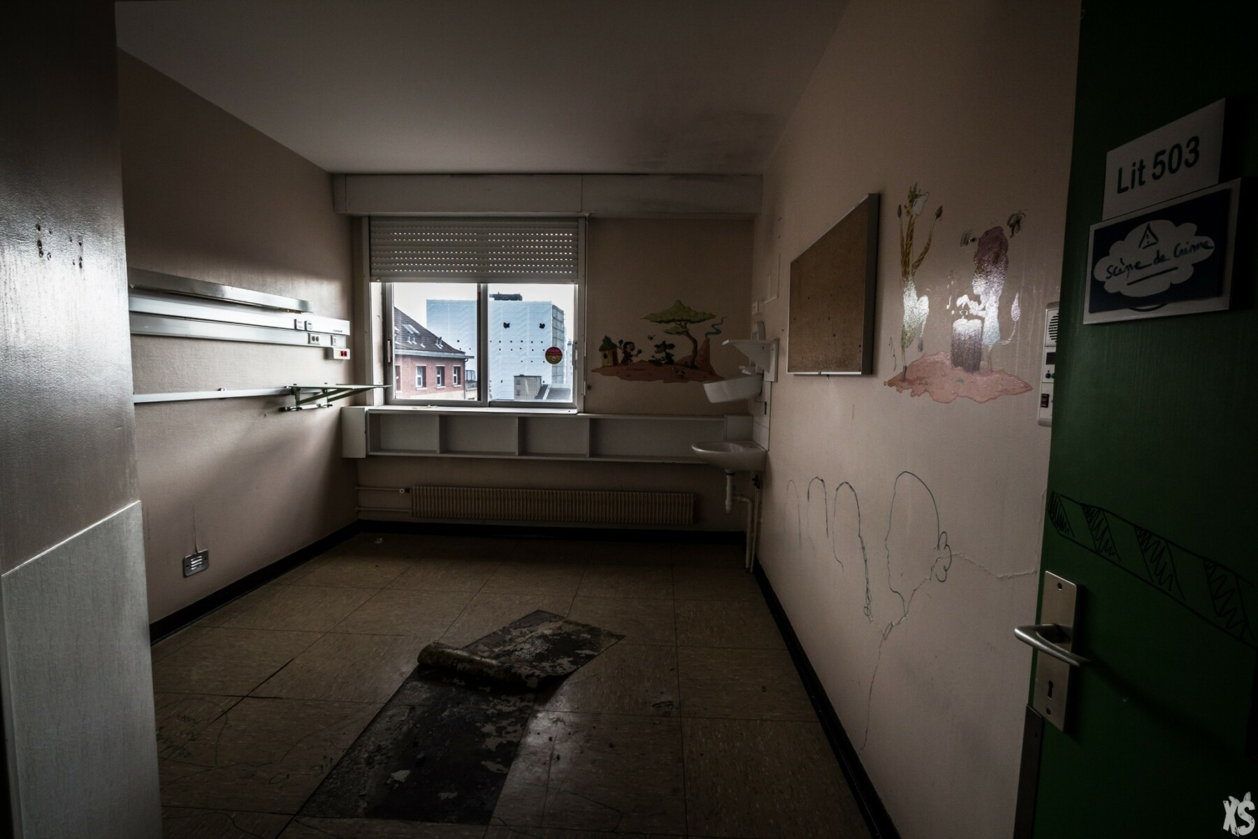 Hôpital abandonné à Paris