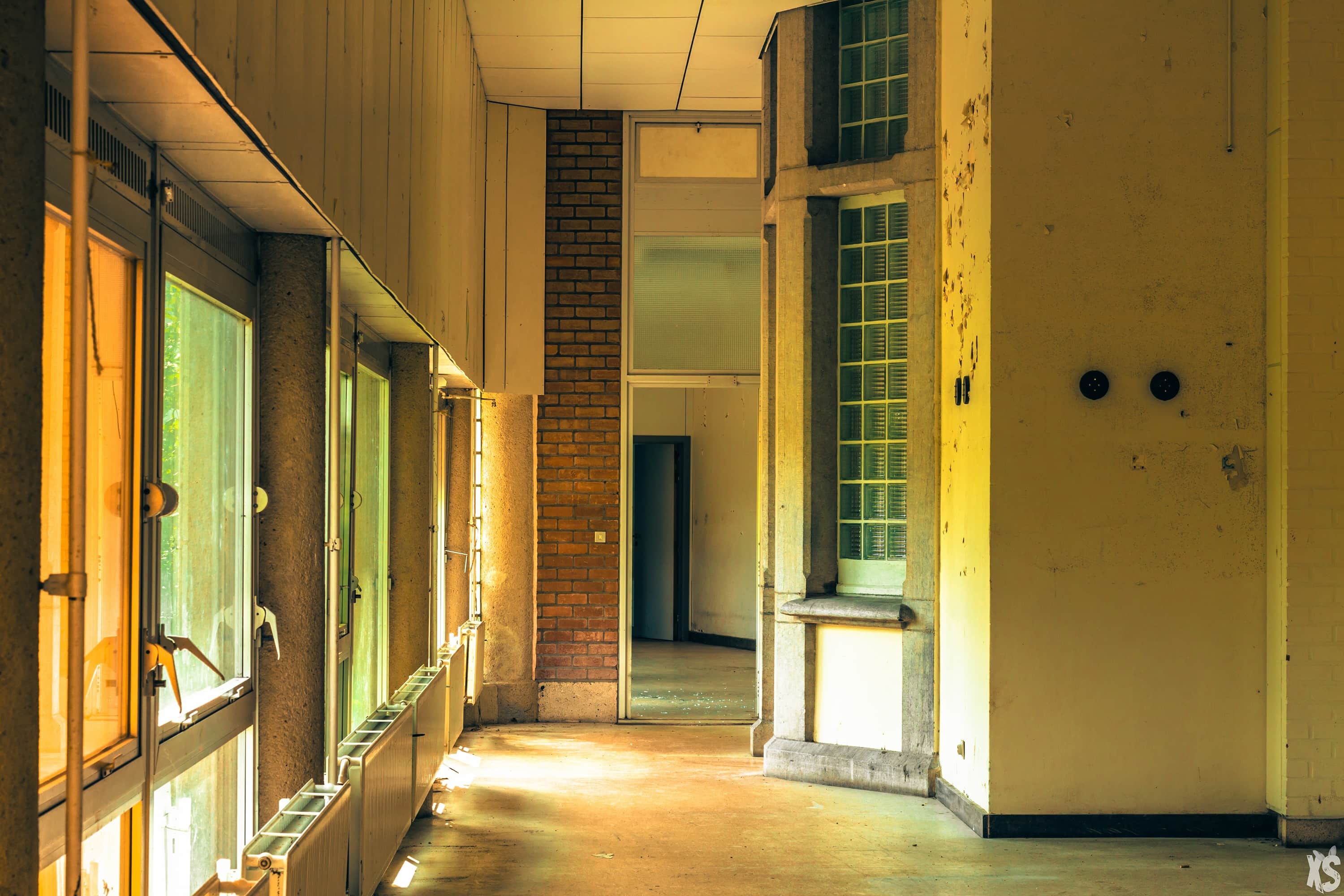 Sanatorium abandonné situé en Belgique - Urbex
