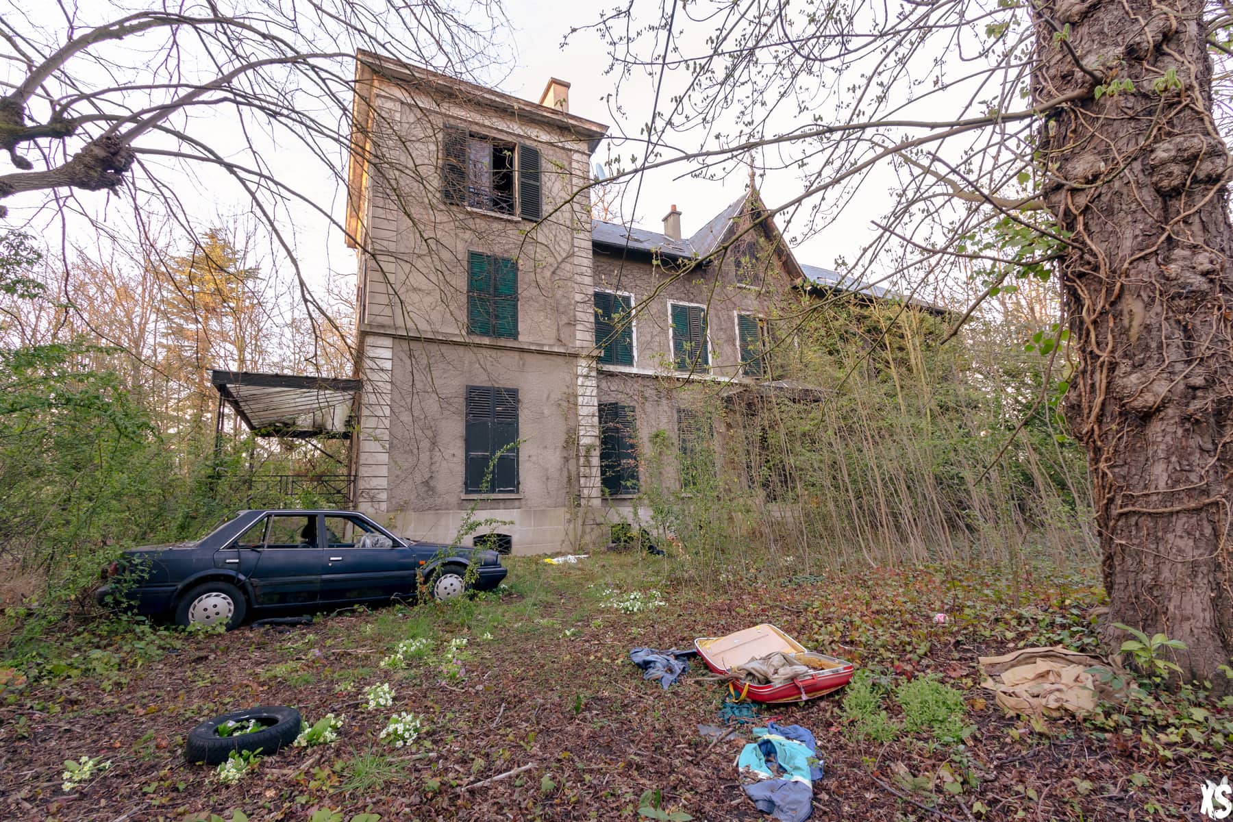 Villa Popova Urbex dans les Yvelines Photographies